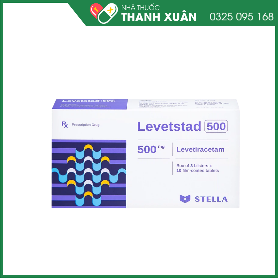 Levetstad 500 mg điều trị động kinh